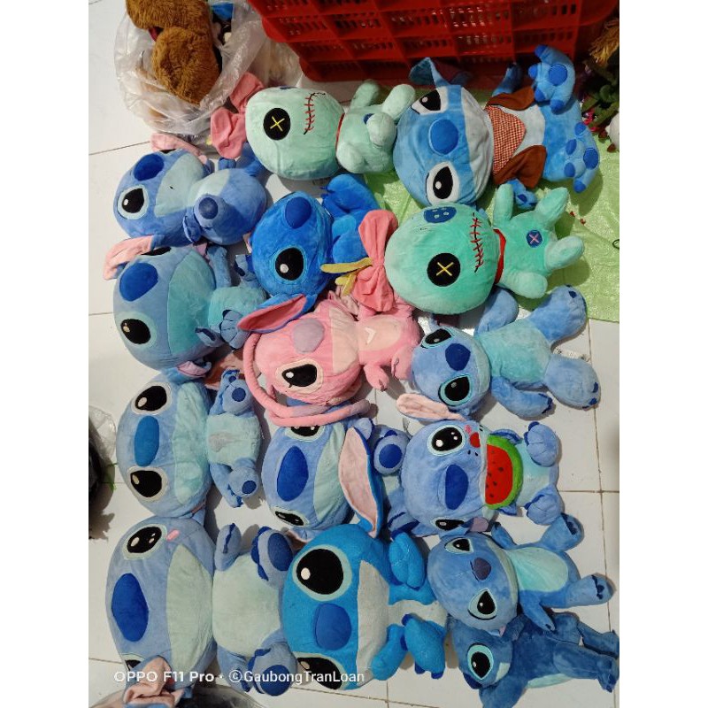 Gấu bông Stich xanh size 30_60cm