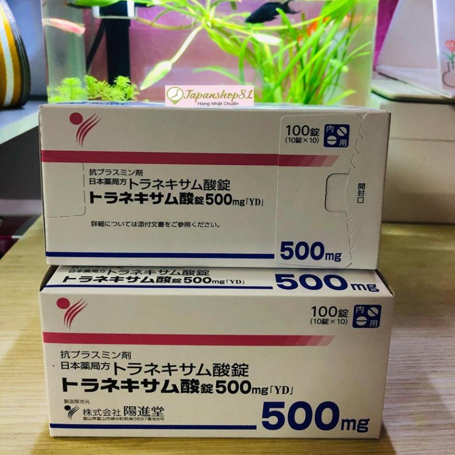 Viên uống trắng da Transimin 500mg Nhật Bản mờ thâm nám 100 viên