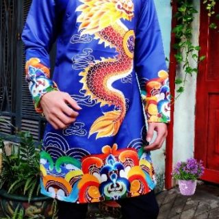 Áo dài cách tân nam