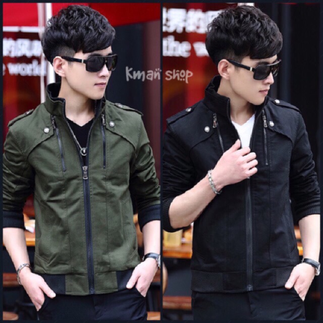 Kman_Áo khóac kaki phong cách HQ