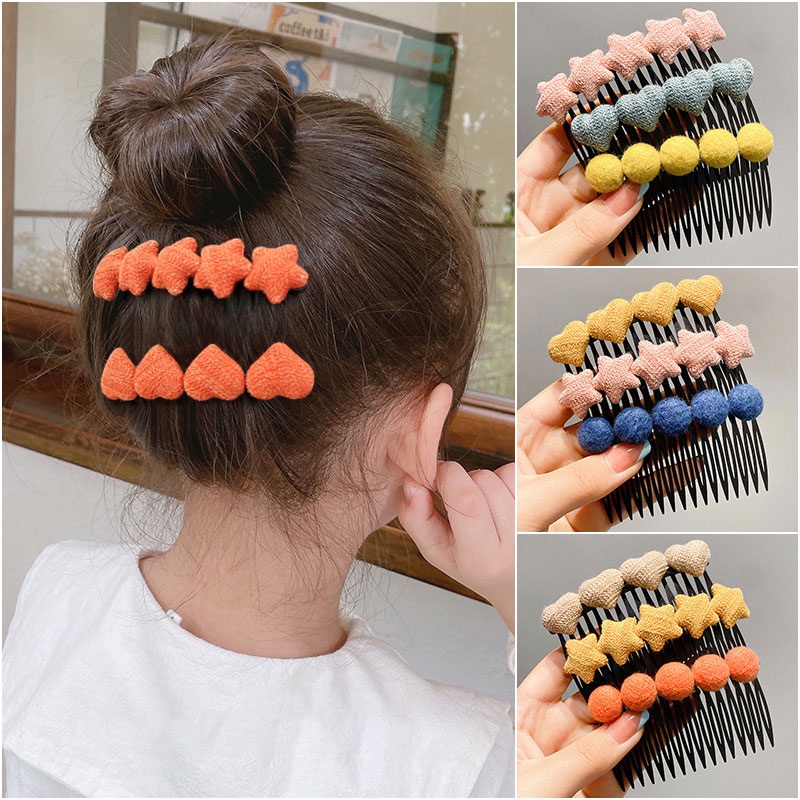 Lược Cài Tóc Hình Ngôi Sao Dễ Thương Cho Bé