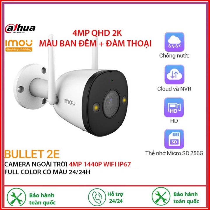 Camera wifi IMOU IPC-F22P-IMOU 2.0MP (Dahua) 2.0 MPX-Ngoài trời-Camera chính hãng-Báo động chuẩn-Bảo hành 12 tháng