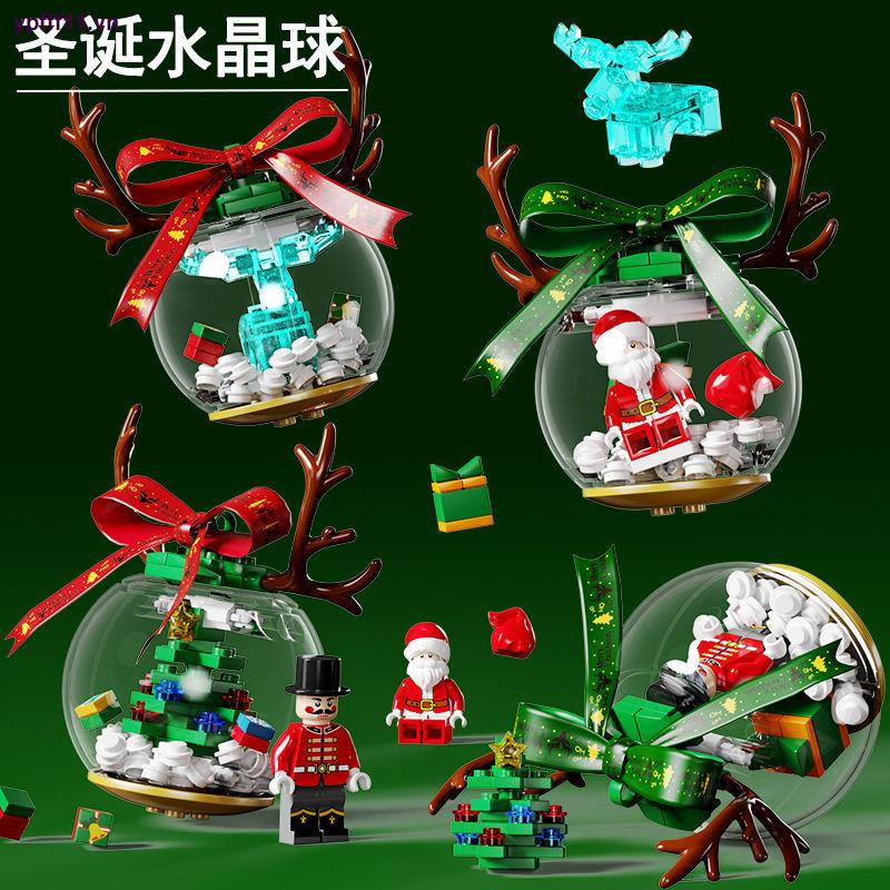 Lego Hộp Nhạc Hình Cây Thông Giáng Sinh Sáng Tạo