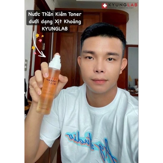 Xịt Khoáng Tế Bào Gốc Kyunglab Hàn Quốc Cấp Ẩm, Phục Hồi, Bảo Vệ Da trắng mịn