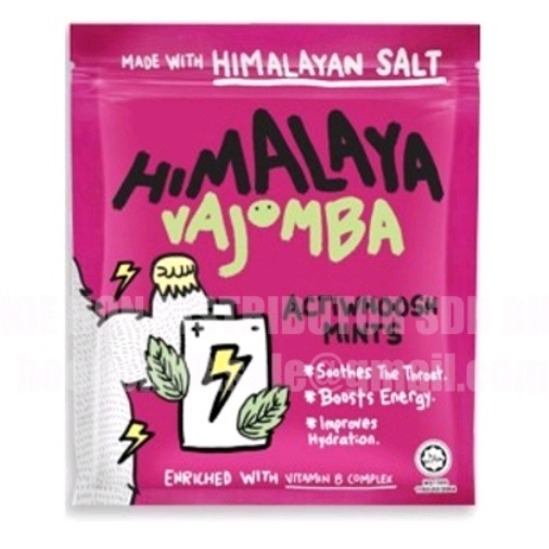 Kẹo bạc hà chanh muối Himalaya Salt gói 15g