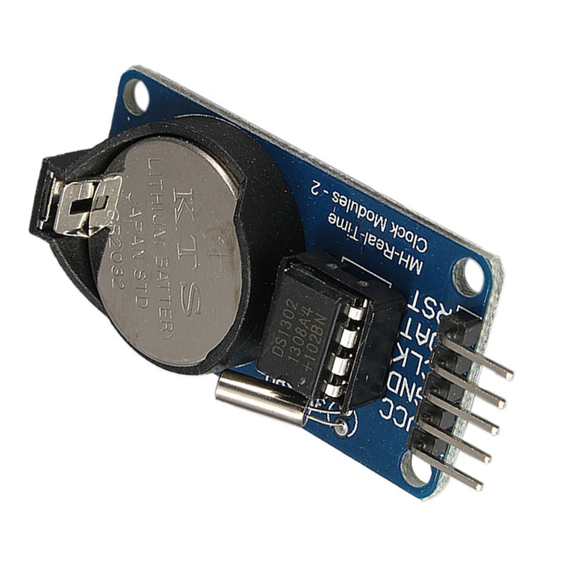 Mô-đun đồng hồ thời gian thực DS1302 kèm pin RTC cho Arduino Avr Arm