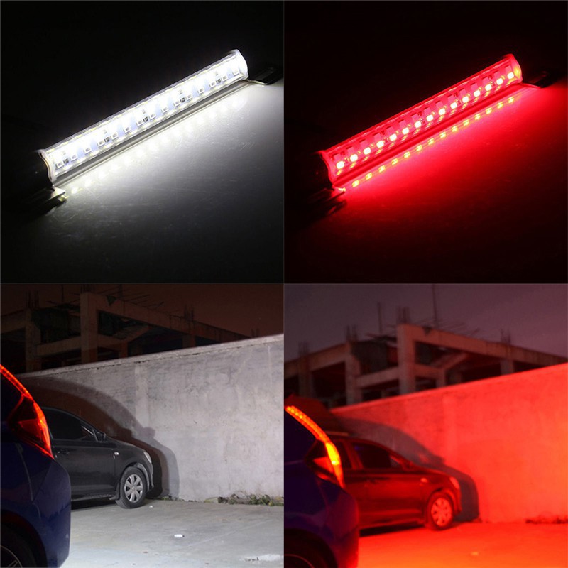 Đèn Led Phanh 30Led Ánh Sáng Trắng Và Đỏ Cho Xe Hơi