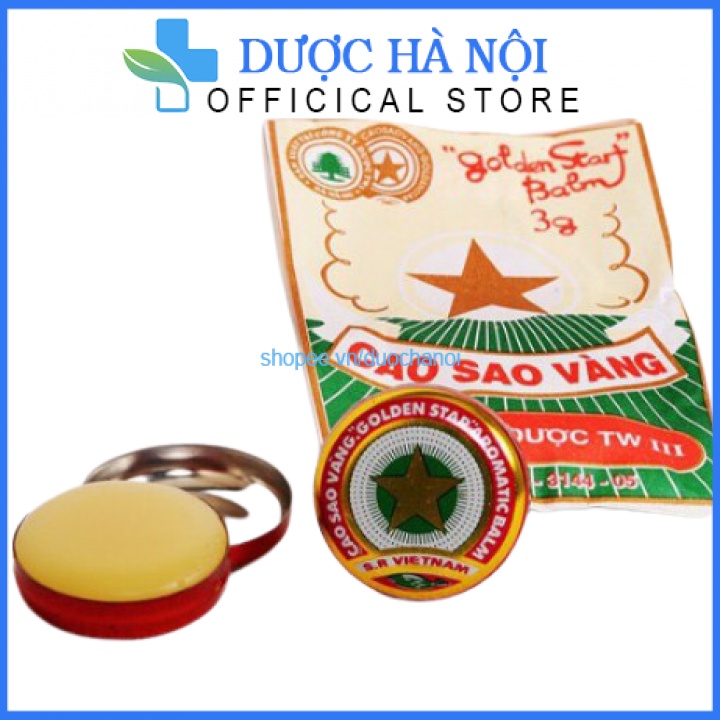 Dầu cù là cao sao vàng giúp giảm đau nhức đầu , đau nhức xương khớp giảm cảm cúm lọ 3 gam