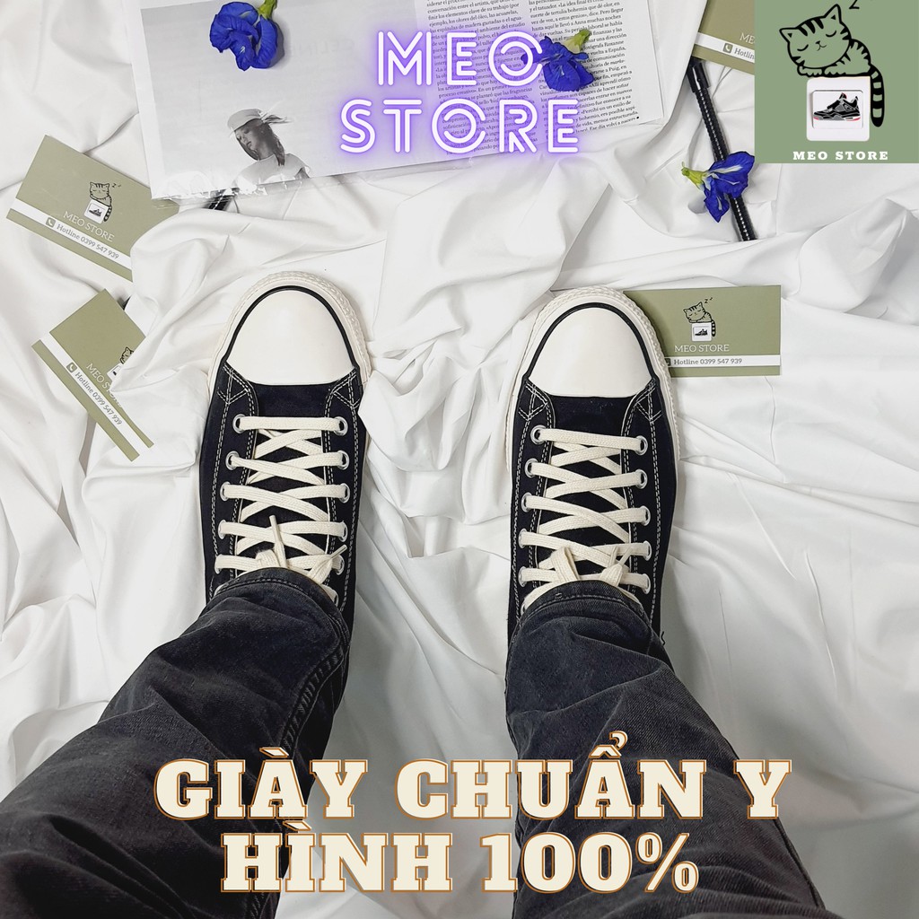 Giày cv cổ cao, giày thể thao cv 1970s nam nữ tặng tất cổ cao, full bill-hộp-hộp bảo vệ, đủ size 36-43.