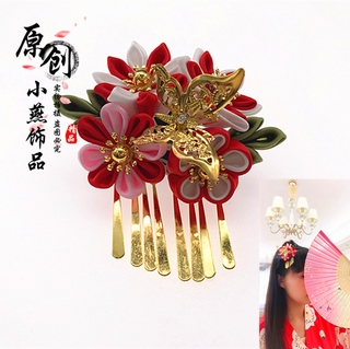 Kẹp tóc kiểu Kimono phong cách Nhật Bản