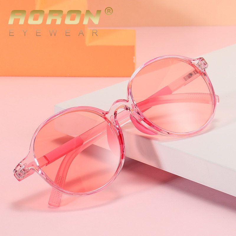 Kính Mát Thời Trang Cho Bé Trai Bé Gái, Gọng Tròn Mắt Kính Phân Cực Chống Tia Uv Phong Cách Vintage - AK060 AORON