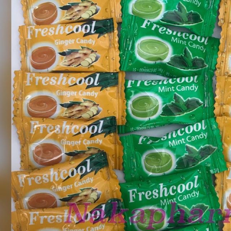 Kẹo Ngậm Ho Freshcool Vị Gừng Hoặc Bạc Hà