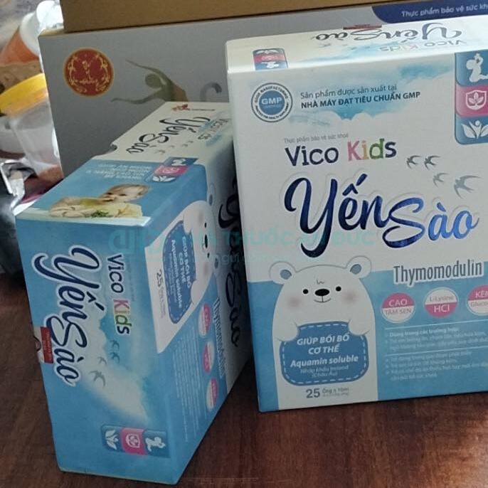 Yến Sào Vico Kids Thymomodulin Cho Trẻ Biếng Ăn Chậm Lớn, Kích Thích Tiêu Hoá Cho Bé – Nhà thuốc An Đức