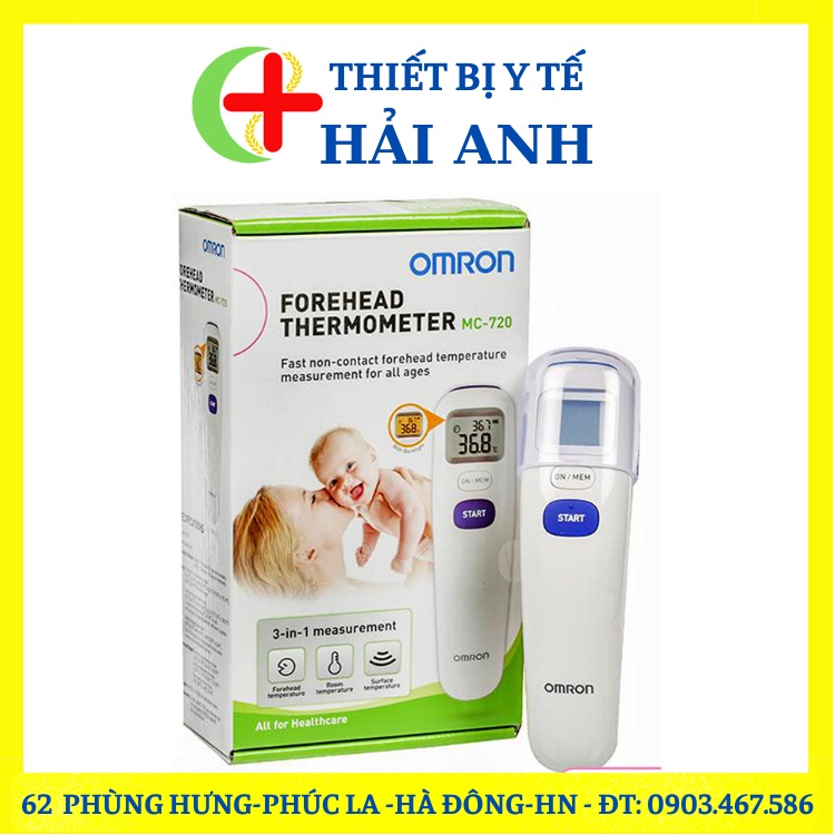 Nhiệt Kế Đo Trán Omron MC-720