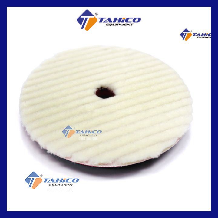 Phớt lông cừu xoắn đánh bóng 3D Wool Cutting Pad 5 inch ⚡CHÍNH HÃNG⚡ - Tahico