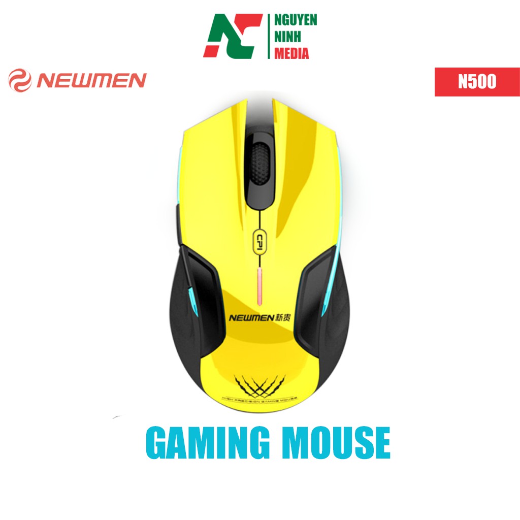 Chuột Không Dây Gaming Newmen E500 (2.4Ghz) - Hàng Chính Hãng