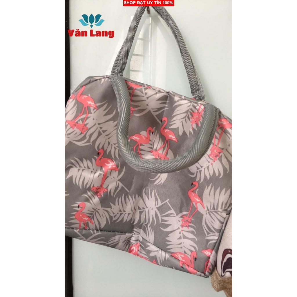 Túi Giữ nhiệt đựng cơm đồ ăn - giao màu ngẫu nhiên