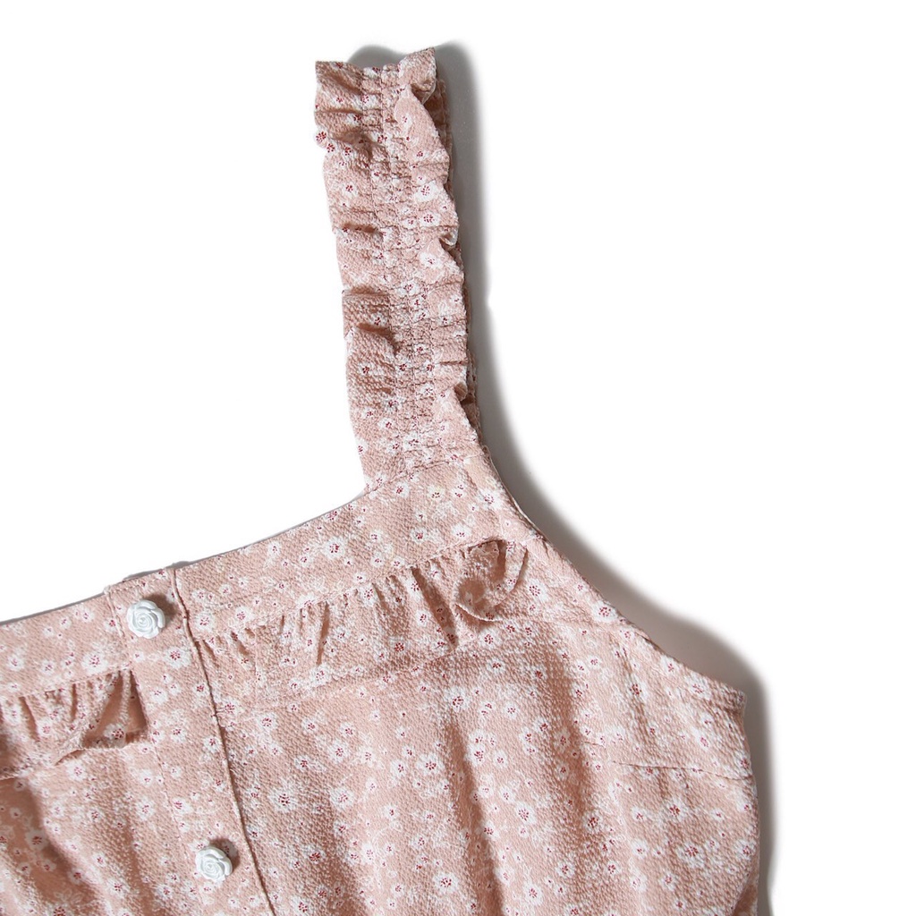 Đầm Maxi M.O.N.T.E.A.U Hoa Nhí - Hàng xuất dư 100%