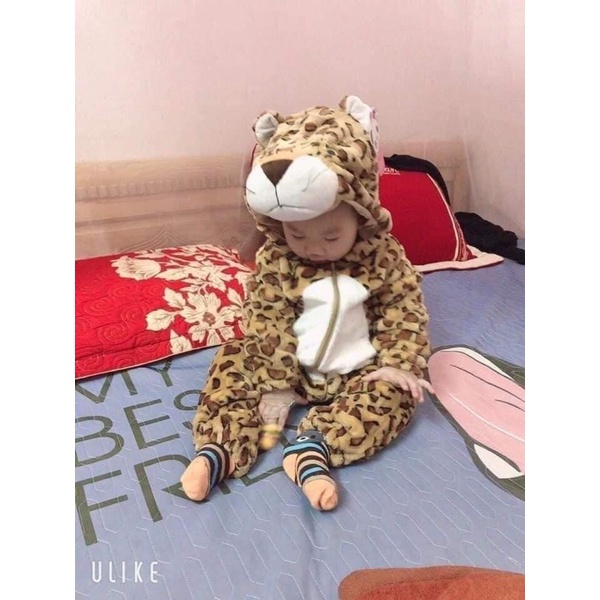 Bộ quần áo liền thân hình ngộ nghĩnh cho bé