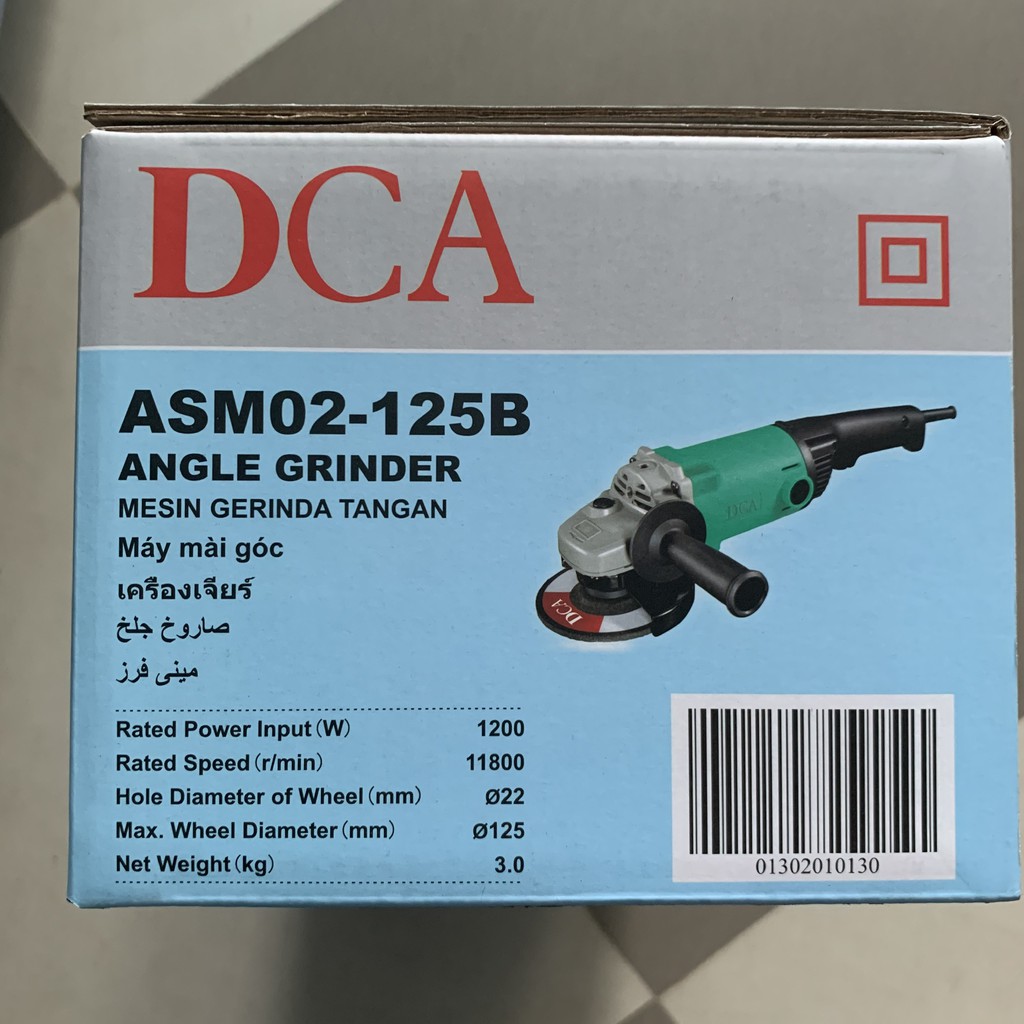 MÁY MÀI GÓC 125MM 1200W DCA ASM02-125B CHÍNH HÃNG GIÁ TỐT