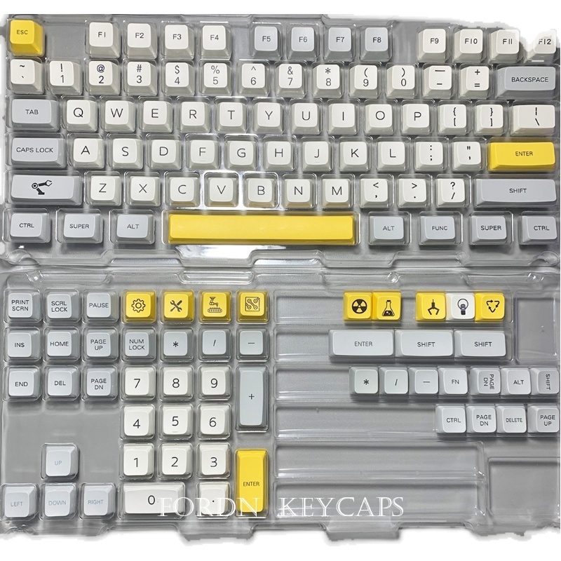 Keycap công nghiệp Keycap retro PBT Dye thăng hoa Chiều cao MDA Bàn phím cơ keycap