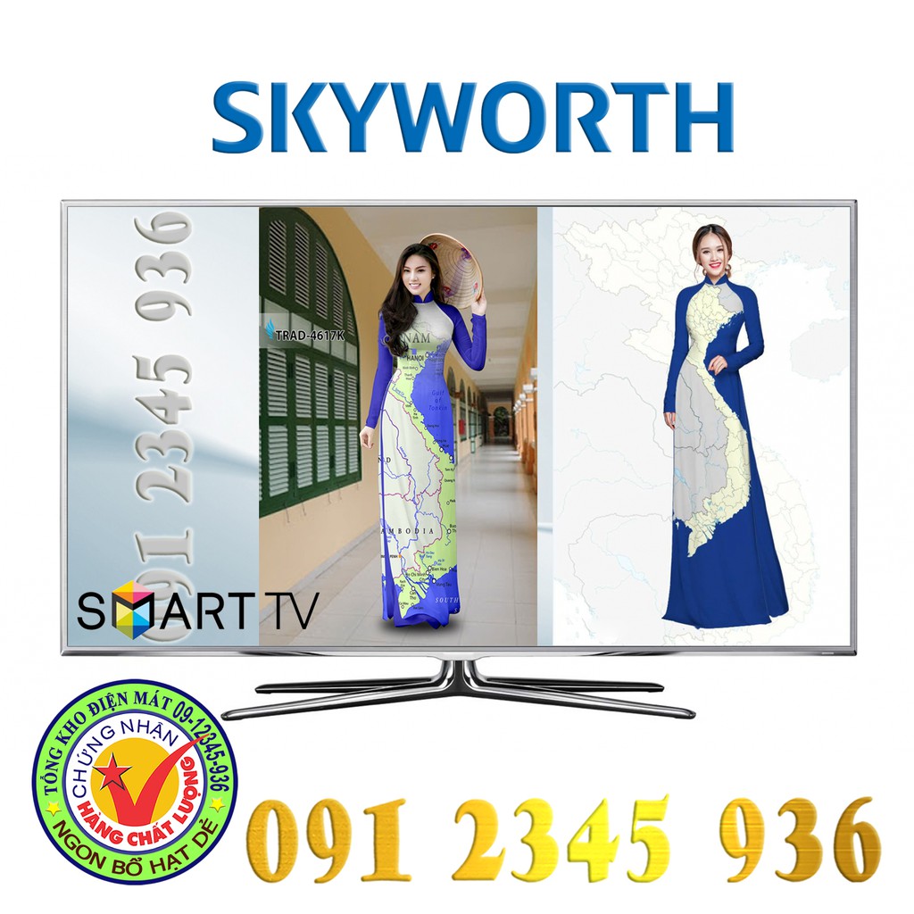 Điều khiển SKYWORTH cho Tivi Smart. (Mẫu số 3)