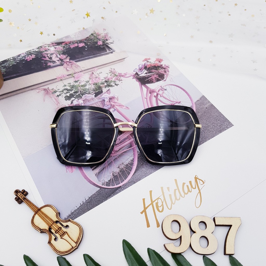 [Mã FARSSTGRE giảm 5K đơn bất kỳ] KÍNH MÁT NỮ BOS 1124 SANG CHẢNH CAO CẤP AH987 | BigBuy360 - bigbuy360.vn