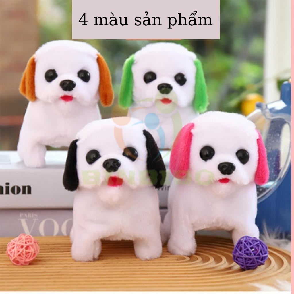 Chó bông biết đi biết sủa vẫy đuôi món quà cực đáng yêu cho bé