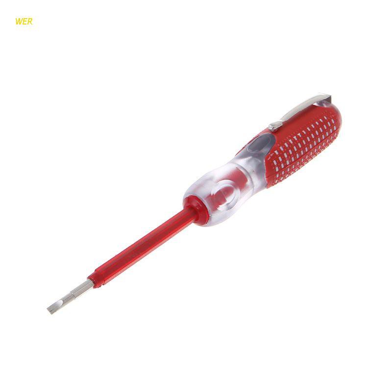 Bút thử điện 100 - 500V đầu có rãnh tiện dụng chất lượng cao