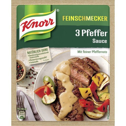 Gia vị sốt tiêu và Gia vị bò hầm kiểu Đức, Maggi/Knorr, hàng nội địa Đức