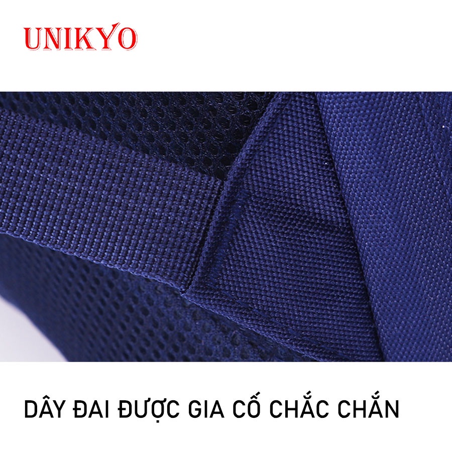 Balo cặp chống nước đi học cho bé trai gái cấp 1 ba lô học sinh tiểu học siêu nhẹ phản quang nam nữ Unikyo UN23