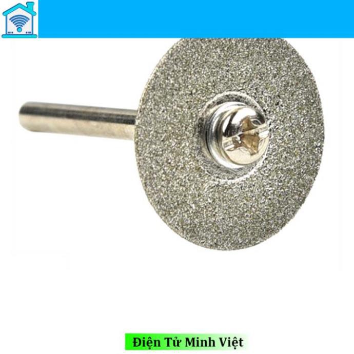 Đĩa Cắt Hợp Kim 20mm - Có Kèm Trục Cắt (Lưỡi Cắt Phíp Đồng) Giá Rẻ