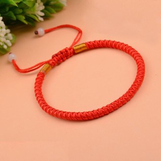 Vòng Tay Chỉ Đỏ Dây Rút May Mắn - Cute