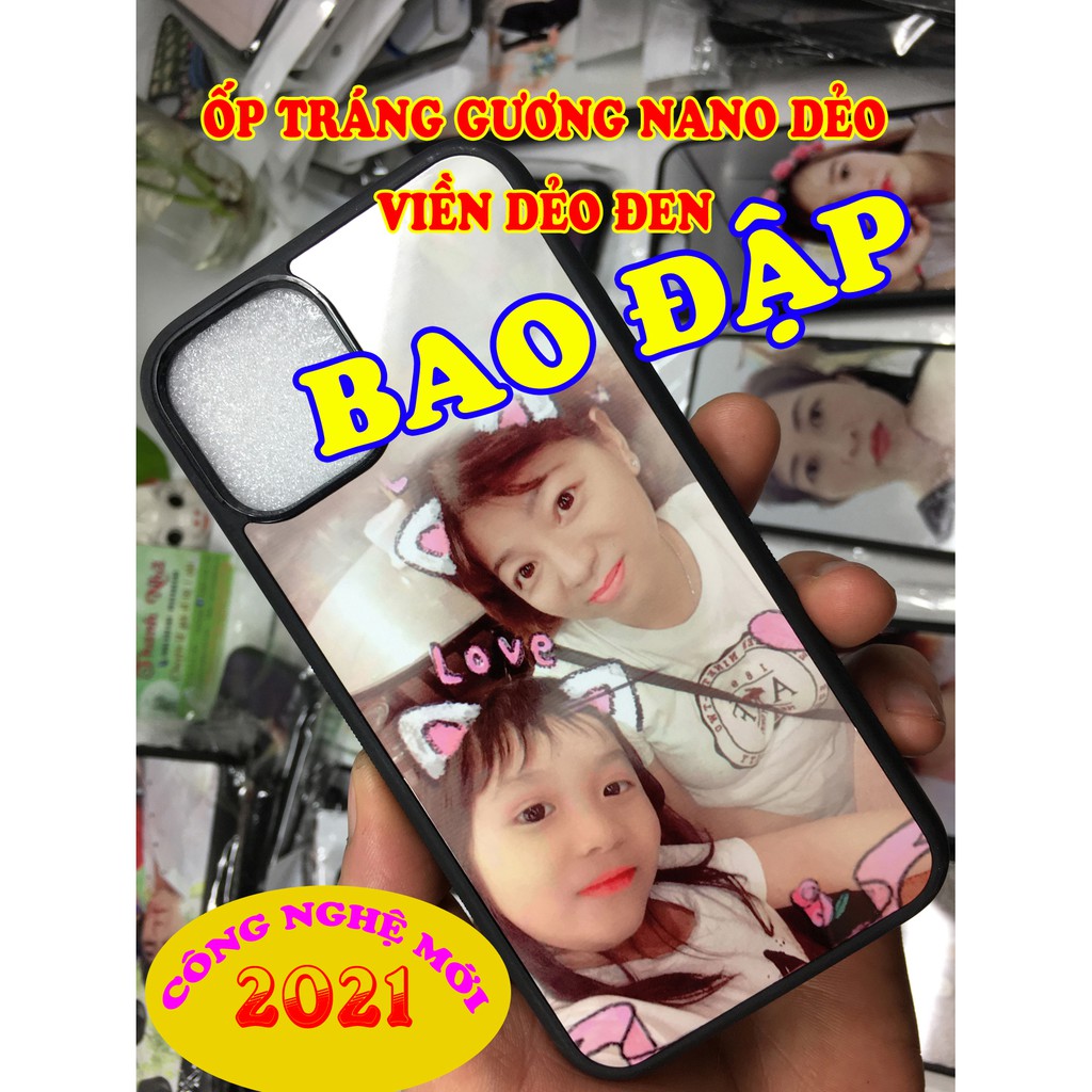 Ốp lưng tráng gương - In hình theo yêu cầu