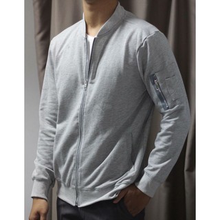 Áo khoác nỉ bomber nam