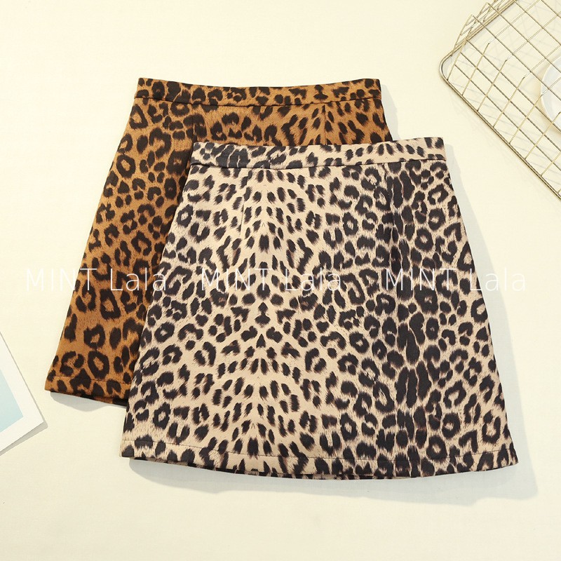 Chân Váy Nữ Họa Tiết Da Beo Loại 1