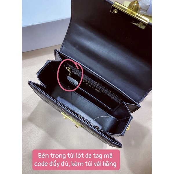 Túi khoá 1 mắt đinh sườn vẫn trấn trám size 19 chuẩn xxuất xịn 1218#