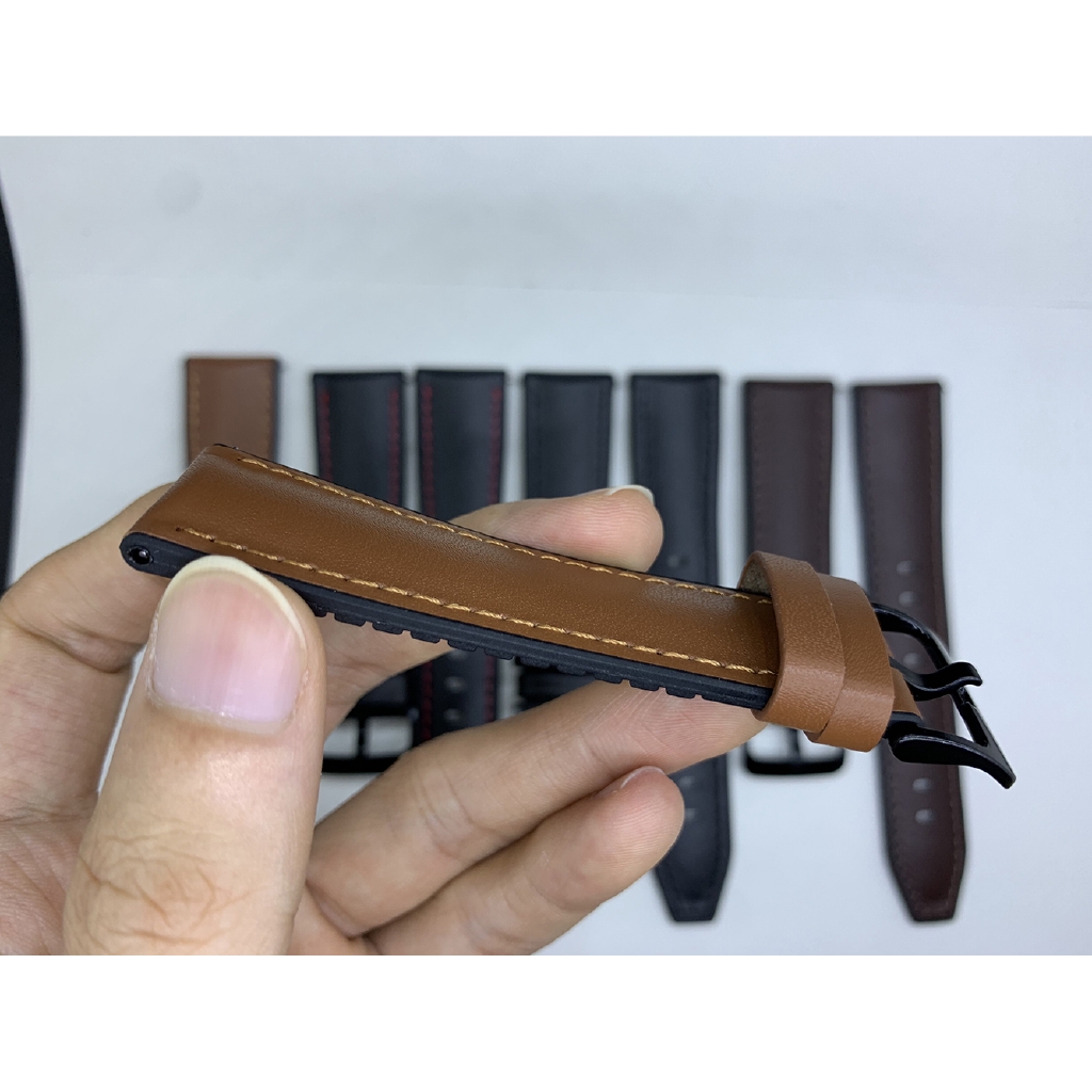 Dây Đeo Bằng Da Chống Nước Cho Đồng Hồ Thông Minh xiaomi mi Màu Sắc