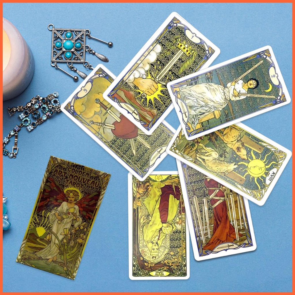 Bộ Thẻ Bài Tarot Destiny 2022 Mạ Vàng Độc Đáo