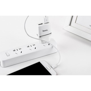 Củ Sạc 2 Cổng C12 - Hàng chính hãng HOCO