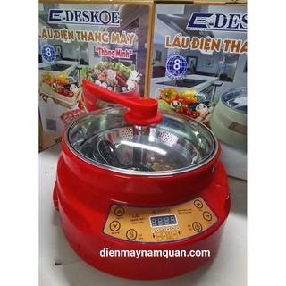 Lẩu thang máy đa năng deskoe tm-9001 5l 1800w bảo hành 12 tháng