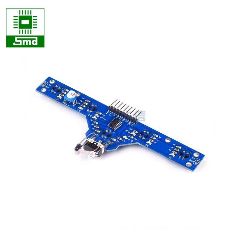 Module cảm biến dò đường vật cản với 5 cảm biến hồng ngoại
