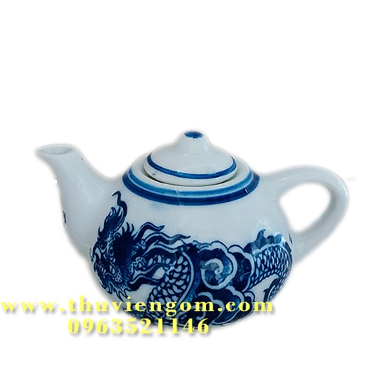 Bộ ấm trà Bát Tràng mini