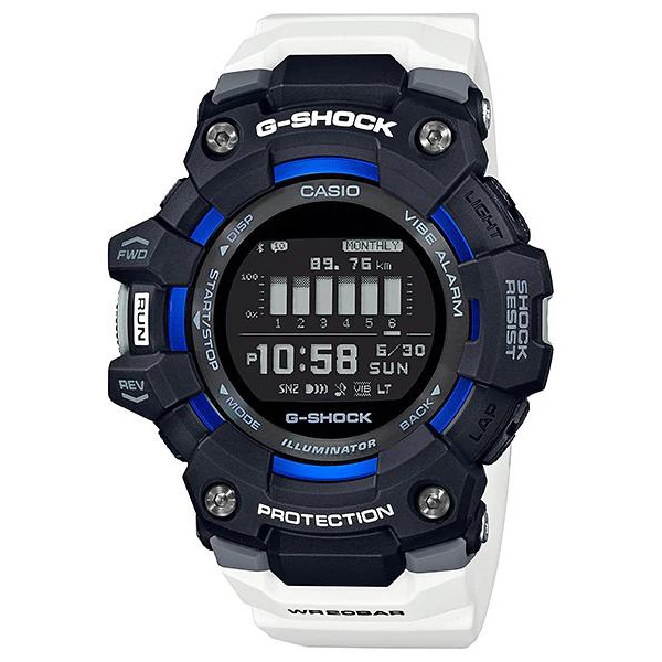 Đồng Hồ Casio Nam Dây Nhựa GSHOCK GBD-100-1A7DR Chính Hãng