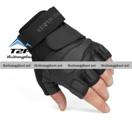 Găng tay blachhawk cụt ngón đi phượt + Tặng kèm găng tay chống nắng trị giá 50k!