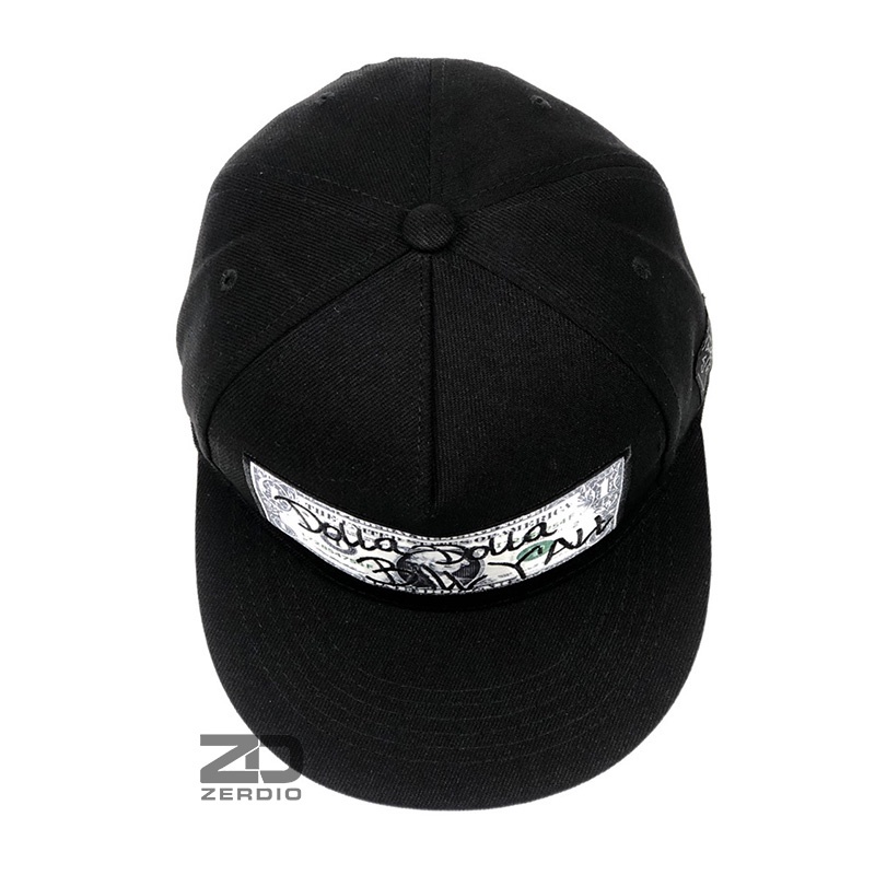 Mũ snapback hiphop, Nón nam cao cấp DOLLA  mã SN66 màu đen phong cách cá tính