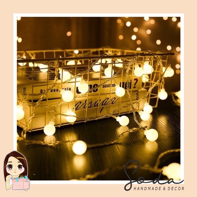 Đèn LED Trang trí - Cherry Ball (Đầu cắm Usb)