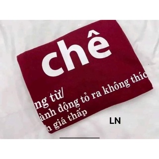 Áo phông CHê nhiều chữ LN12