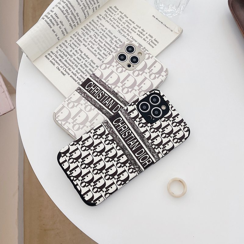 Ốp điện thoại in logo Dior sang trọng thích hợp cho IP IPhone 6 6S 7 8 Plus X XR XS Max 11 Pro Max SE 12 13 Pro Max