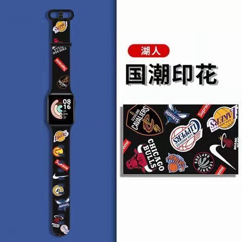 Dây đeo thay thế chất liệu silicon hoạ tiết độc đáo cho Xiaomi Mi Watch Lite / Redmi Watchstrap
